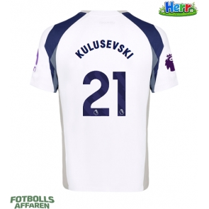 Tottenham Hotspur Dejan Kulusevski #21 Hemmatröja 2025-26 Kortärmad